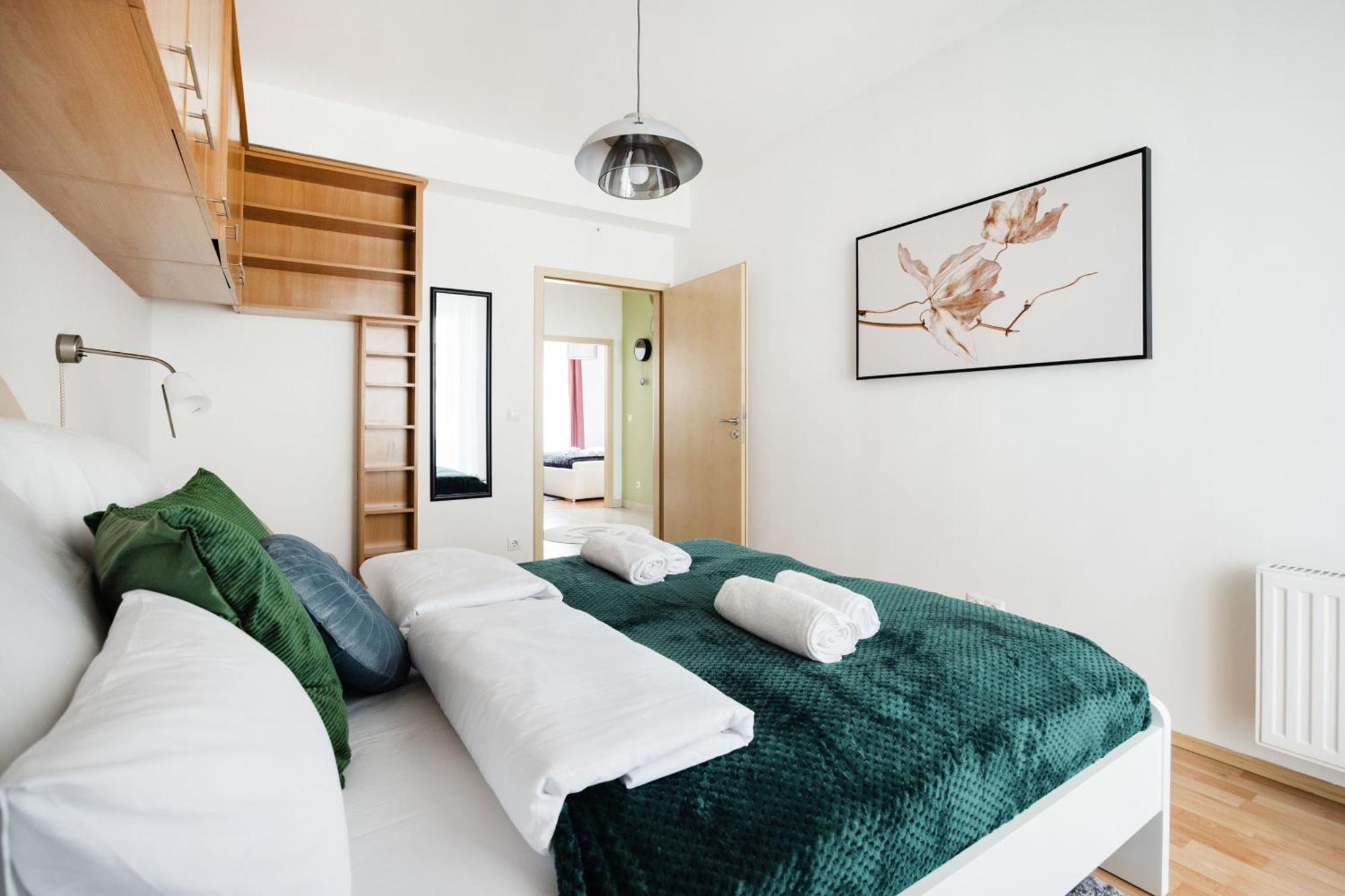 Modern Two-Bedroom Apartment With Free Parking Budapest Ngoại thất bức ảnh